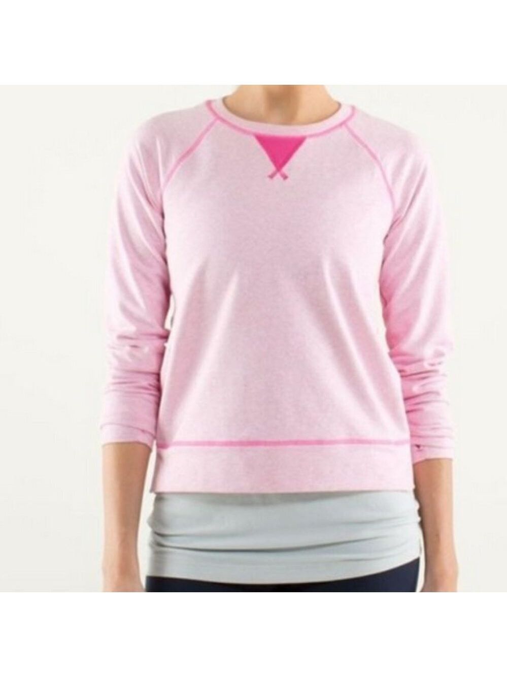 Lululemon Voyage Crew Neck Sweatshirt pull over 8